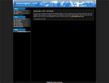 Tablet Screenshot of gonnaplay.com